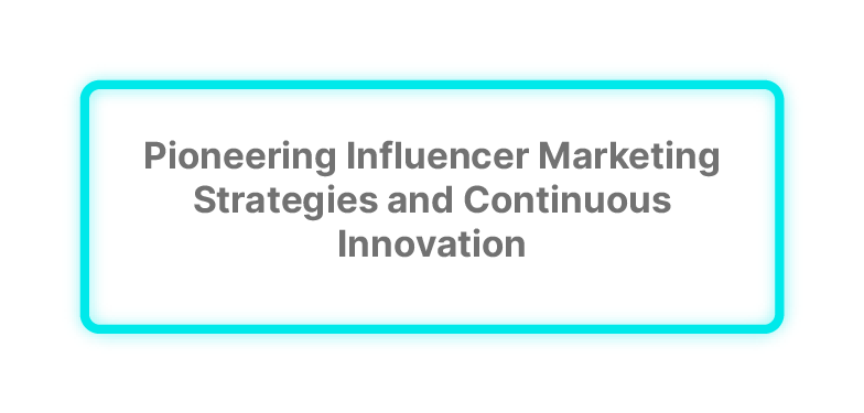 Pioneering Influencer Marketing Strategies and Continuous Innovation